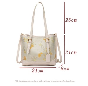 Kit Materiale Fai-da-te per Borsa a <span class=keywords><strong>Tracolla</strong></span> da Donna in PU Jacquard 2026, Borsa a Spalla Ricamata Artigianale Stile Cinese - Product Image 2