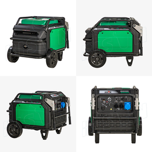 Generador Portátil de Gasolina Monofásico de 24l para Importadores, 110, 220, 240 Voltios, 7000w, 7kw, Generadores Inverter Silenciosos para el Hogar - Product Image 2