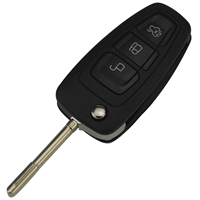 Boîtier de clé de voiture de remplacement pour Mondeo/Focus/Kuga/Fusion, 3 boutons, coque de clé de voiture, télécommande, fabricant