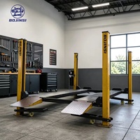 Lève-voiture à quatre poteaux de 5000 kg, directement de l'usine, élévateur hydraulique à quatre poteaux pour garage résidentiel, rangement de SUV et pick-up