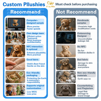 Jouets en peluche personnalisés en usine, animaux en peluche sur mesure, lapins en peluche, chiens en peluche