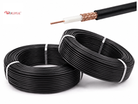 Câble coaxial RG174 certifié CE pour appareils de communication mobiles, production en série en usine, solution sans fil personnalisée