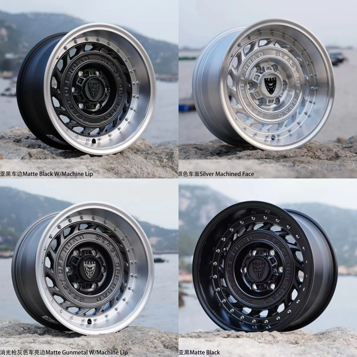 BEAST Off-road Wheels 6*139.7 Mags 17 18 0 Inch Spining Car Rims Wheel ...