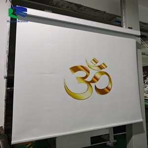 Persianas personalizadas con logotipos impresos, fotos de retratos y hermosos efectos de sombreado <span class=keywords><strong>pintados</strong></span> a través de persianas enrollables de paisaje - Product Image 5