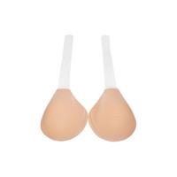 Sujetador adhesivo sin costuras de copa A-H para tallas grandes, con tirantes largos, cubrepezones, sin espalda, sin tirantes, invisible, push-up