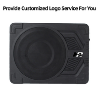 Subwoofer actif de 10 pouces pour voiture, amplificateur de basses sous le siège, amplificateur de subwoofer de voiture