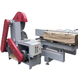 Sega a Carro Scorrevole Industriale per Legname Pesante <span class=keywords><strong>con</strong></span> Doppie Lame per Taglio di <span class=keywords><strong>Tronchi</strong></span> Rotondi e Linea di Produzione per Segherie - Product Image 1