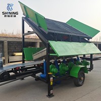 Machine séparatrice d'or industrielle à sec avec pompe et moteur |   Équipement portable de raffinage de l'or 220V/380V pour sites isolés