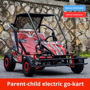 Kart électrique quatre roues pour enfants et parents, moteur 125CC, véhicule de plage, divertissement, drift compétitif, tout-terrain - Product Image 2