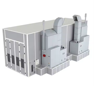 Cabine de <span class=keywords><strong>peinture</strong></span> en aérosol pour autobus de grande taille de 12m avec filtres au sol et sur le toit - Product Image 2