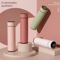 Meilleure Vente : Bouteille Isotherme Intelligente en Acier Inoxydable 316 avec Affichage Tactile de Température, Anti-fuite, Portable pour Camping et Trajets Quotidien