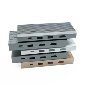 مخصص بأكسيد الألومنيوم في الهواء الطلق ستيريو مكبر للصوت HIFI حالة العلبة صناديق الألومنيوم مخصص الضميمة الألومنيوم ستيريو الضميمة - Product Image 5