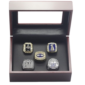 Ensemble de bagues de champion du Super Bowl des <span class=keywords><strong>New</strong></span> <span class=keywords><strong>York</strong></span> Giants 1986, 1990, 2007, 2011, serties de zircon, bijoux pour les fans de la NFL - Product Image 2