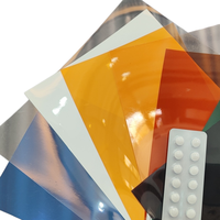 Film rigide en PVC transparent brillant, écologique, fabriqué en Chine, en rouleau, pour l'emballage de capsules et de pilules médicales
