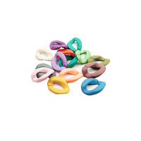 Chaîne de sac à main amovible personnalisée en acrylique, accessoires de mode mats sur mesure