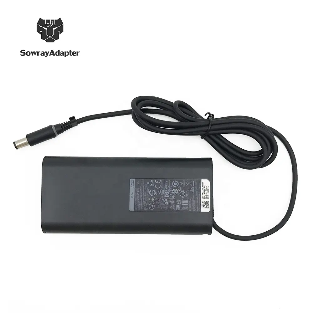 Laptop Ac Adapter 130W 19.5V 6.67A AC Power Adapter Laptop Charger For DELL XPS15 9530 9560 9550