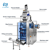 Machine d'emballage automatique verticale multi-pistes pour sachets de poudre protéinée de lactosérum et de nutraceutiques