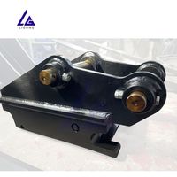 Coupleur rapide à changement rapide LIGONG 5-7T avec moteur pour mini- et excavatrices moyennes, type S40, certifié CE ISO pour le marché européen