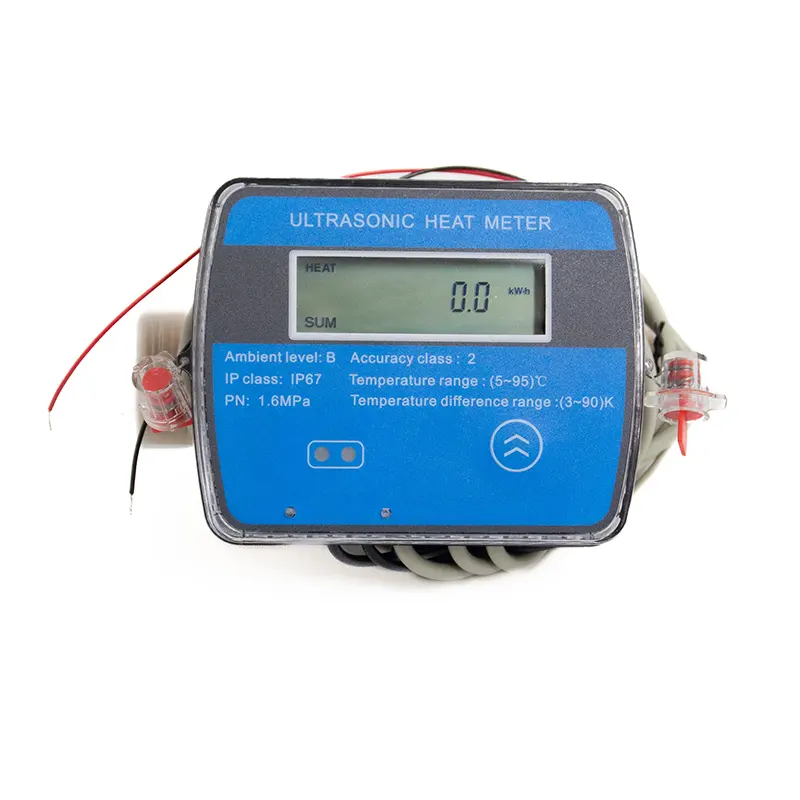 Calorímetro de medición de flujo Modbus DN 25 RS485, medidor de calor ultrasónico