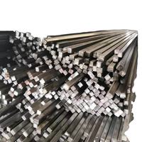 Barre carrée en acier inoxydable laminé à chaud, tige carrée pleine, découpe sur mesure pour l'assemblage industriel