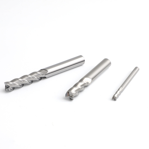 Vendite calde HRC45 3 flauti frese frese frese frese frese fresatura CNC macchina per la macinazione in alluminio macchina Endmill anello di carburo di tungsteno - Product Image 1