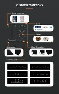 Китай OEM/ODM поставщик 24 дюйма Встроенный 4 горелки электрическая индукционная варочная панель - Product Image 2