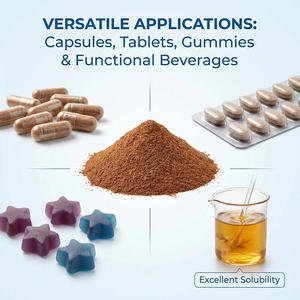 Extrait de racine de valériane en poudre, acide valérénique, flavonoïdes, apaisant, relaxant, soluble dans l'alcool/l'eau, qualité alimentaire, directement de l'usine - Product Image 5