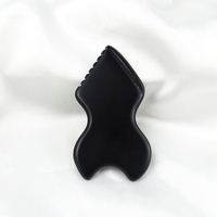 Outil de massage et de raclage facial en pierre Bian exquise pour le remodelage du visage et le drainage lymphatique