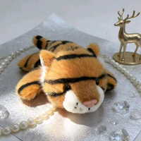 Peluche magnétique ultra douce réaliste, panda, dauphin, animaux sauvages mignons, jouet en peluche, cadeau d'anniversaire, cadeau de Noël