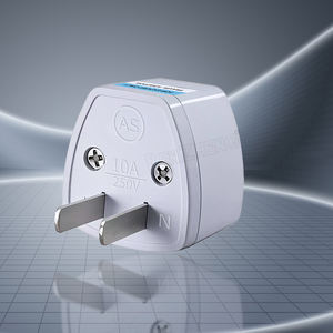 Universal-Reise adapter US 2-poliger Steckdosen konverter 500W US-Strom umwandlung stecker adapter 10A für Reisen nach Hause - Product Image 3