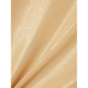 Vestido de organza metálico drapeado Casual Stand Neckline Maxi Longitud Transpirable Lavable Frente Logo Digital para el verano - Product Image 3