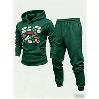 Y2 pour TK Expédition en 48h Lazada Vêtements d'hiver transfrontaliers Impression numérique 3D Extensible dans quatre directions 100% Nylon Costume pour homme
