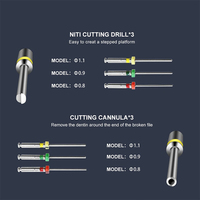 Kit de système de retrait de fichier endodontique dentaire Ensemble d'instruments de retrait de fichier cassé Endo
