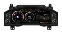 WEIJUNPRO 12.3 inci instrumen dasbor Digital Cluster kondisi baru Panel Speedometer untuk Toyota Land Cruiser 2008-2015