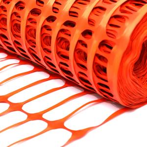 Clôture de sécurité temporaire en maille orange, barrière de sécurité - Product Image 1