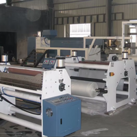 Machine à plastifier de film d'extrusion de bouffée d'orteil à entraînement électrique pour textiles pour matériaux d'emballage en plastique