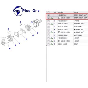 Eje de Transmisión Original en Oferta 426-20-31120 426-20-31121 para Cargadora <span class=keywords><strong>Komatsu</strong></span> WA600-6 WA600-8 - Product Image 6