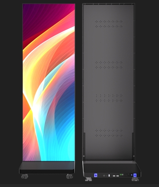 Easy Installation Foldable P3 LED Display Screen Indoor Retail Advertising Digital Signage Stand for Store Use