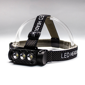 <span class=keywords><strong>Faro</strong></span> <span class=keywords><strong>ricaricabile</strong></span> USB Super luminoso ad alta potenza 3 LED lampada frontale da pesca da caccia impermeabile all'aperto - Product Image 1
