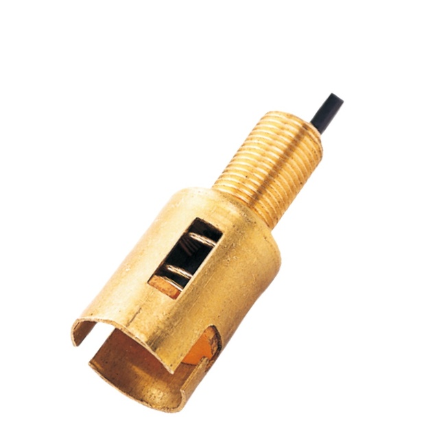 Factory Custom Garage Lights Ceiling Brass Lighting BA15 Sockets 75W 125V Rating Copper Alloy B15 Lamp Base