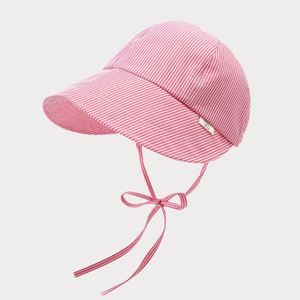 2025 New Fast Dry Bucket Hat Lightweight Breathable <b>Sunscreen</b> Small Fresh Striped Sunshade Summer Sun Hat for Women - Product Image 5