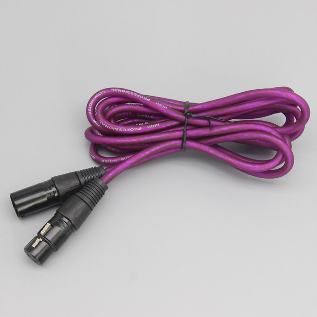 DMX512 Stage Lighting Cable 3 Pin XLR Male Female Signal Control Cable for Par Can Moving Head Lights DJ Mixer Mic and Power Amp