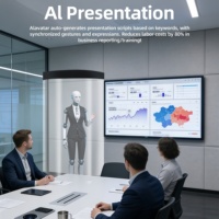 Cilindro de Visualización Holográfica 3D con Asistente Virtual IA, Proyector 4K UHD de 360 Grados para Marketing de Marcas de Lujo