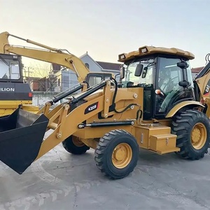 Retroexcavadora de Ruedas Usada Amarilla, Económica, CAT 420F 420F2, Motor y Bomba de Alta Calidad, Precio Económico, Origen Japón, EN VENTA - Product Image 3