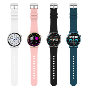 Pas cher rond BT appel montre intelligente KR08 avec véritable test de fréquence cardiaque dafit APP 230 longue durée de vie de la batterie <span class=keywords><strong>ladt</strong></span> bracelet smartwatch PK KC08 - Product Image 3