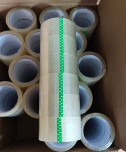 Guanhong เทปกาวใสแบบม้วนกันน้ำใช้สำหรับปิดผนึกกล่องหรือบรรจุภัณฑ์ <span class=keywords><strong>lakban</strong></span> - Product Image 4