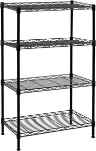 Adjustable Wire <strong>Shelving</strong> <strong>Unit</strong> Metal Storage Rack for Kitchen Pantry Garage Laundry Room Organization - Product Image 3