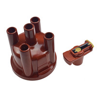 Nouveau kit de 2 capuchons de distributeur et de rotor pour VW Golf Jetta Seat Arosa Ibiza Octavia 1.8 030905207 35905225F 052905225C