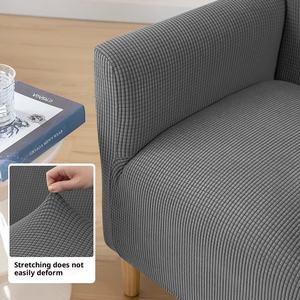Housse de canapé en polaire polaire unie lavable élastique, housse de <span class=keywords><strong>fauteuil</strong></span> <span class=keywords><strong>club</strong></span>, housse de <span class=keywords><strong>fauteuil</strong></span> à bras pour salon, hôtel, décoration de la maison - Product Image 2