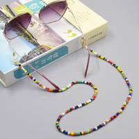 Bracelet de lunettes de soleil, porte-lunettes, perles, cordons de lunettes, chaînes de verre de lecture